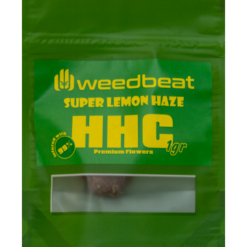 Weedbeat | Flower 99% HHC Super Lemon Haze 1gr